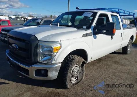 2012 Ford F-250 Xl из США, поврежденный, VIN 1FT7W2B6XCEB96823